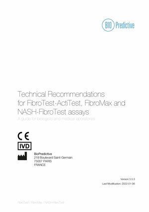 BioPredictive Technical Recommendations v3.5.3 (2022-01-06)